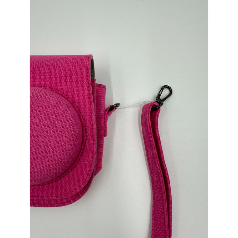 Fujifilm Instax Mini Instant Camera Canvas Case Adjustable Strap Detachable Top - Picture 3 of 7